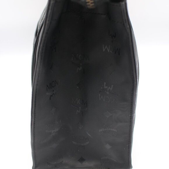 MCM Black Visetos Shopper Bag - Picture 17 of 17